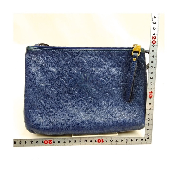 Louis VuittonTwice Navy Blue monogram Empreinte - Picture 5 of 12